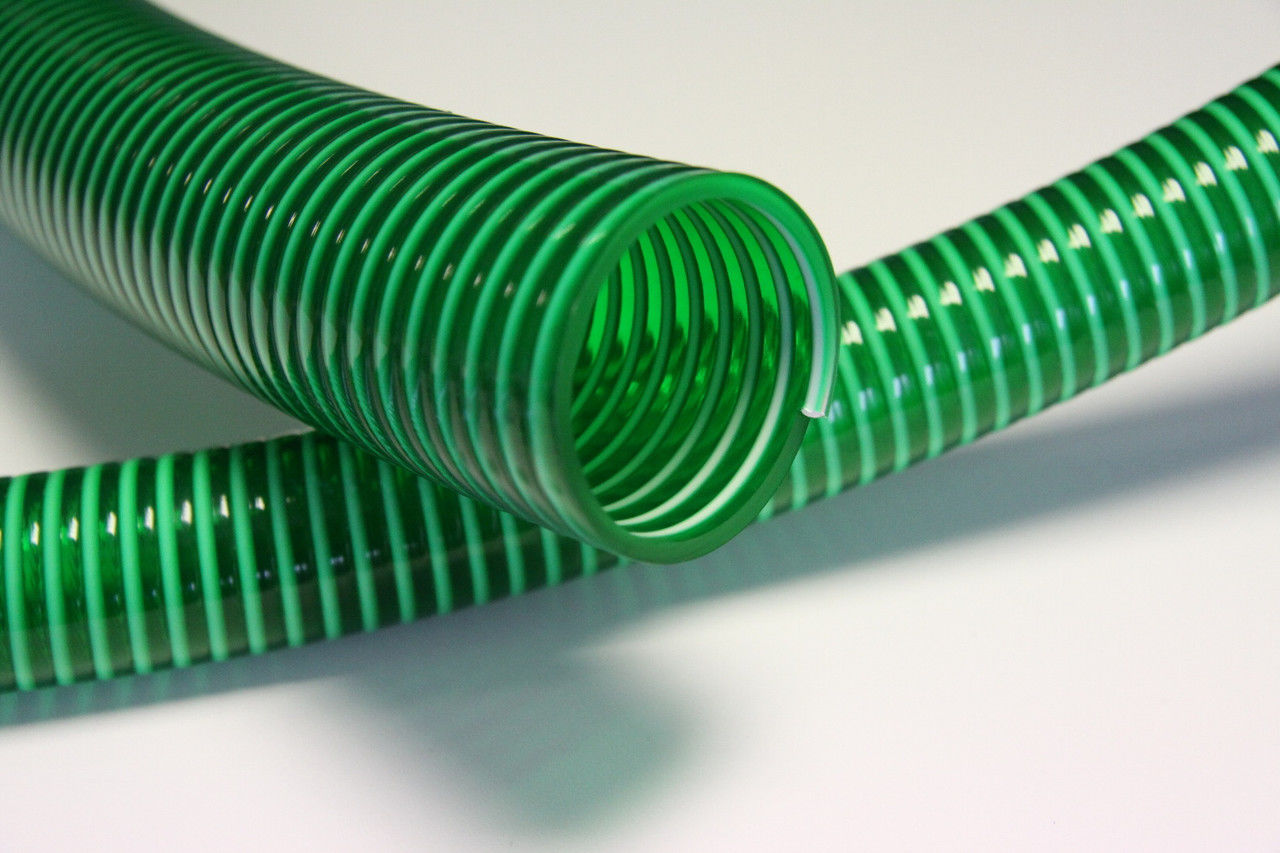 Furtun absorbtie D. 25 AGRO-FLEX (verde, spiralat)  FITT