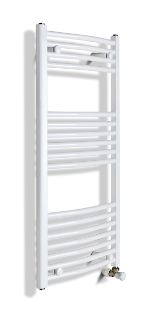Uscator de prosoape  500 x 600 mm Curved (alb) Haiti  RADIVA