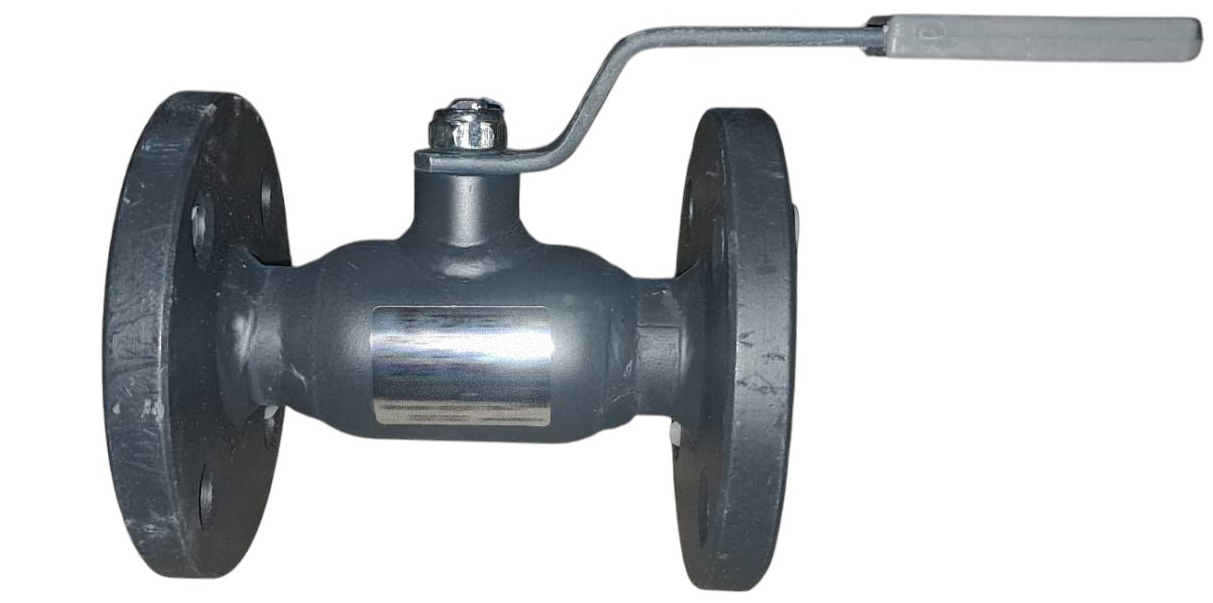 Кран шаровой фланцевый D. 20 сталь PN40 SK (RU)