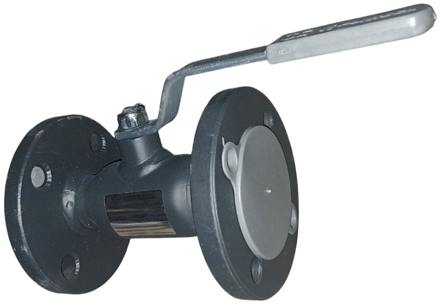 Кран шаровой фланцевый D. 20 сталь PN40 SK (RU)