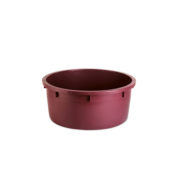 Кадка для вина без крышки  130 л (красная)  STP