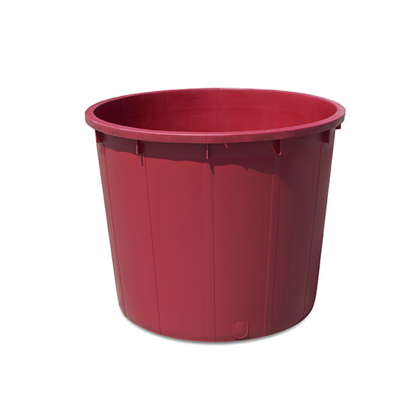 Cada pentru vin fara capac  350 L 90x73H cm (rosie)  STP