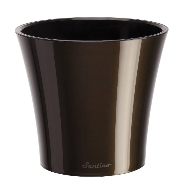 Ghiveci ASTI  2.5 L (negru-auriu-negru)
