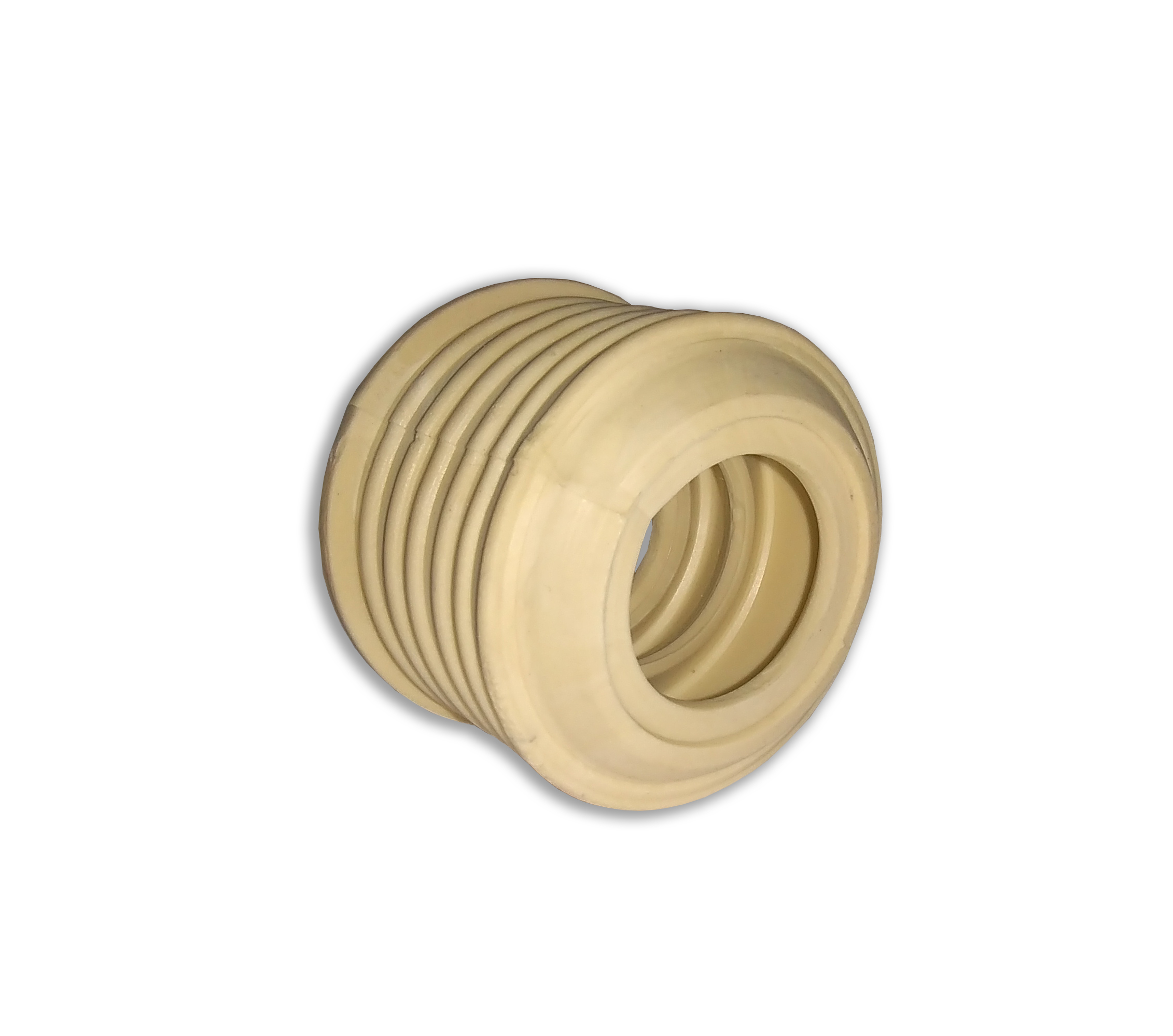 Переход резиновый D. 40 x 25 (белый) SC