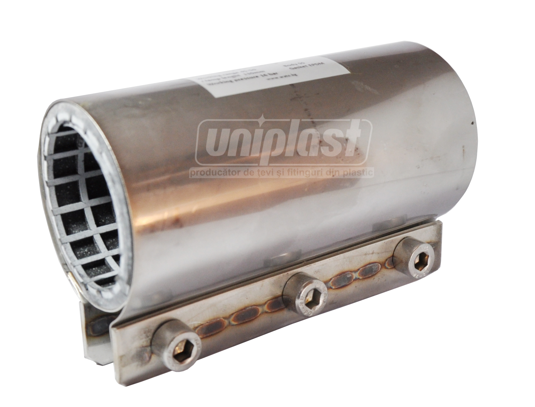 Хомут ремонтный D.270-280 PN16 L=300 мм (однополосный)  WATO