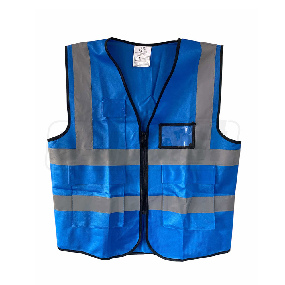 Vesta reflectorizanta (albastru) - XXL EN471 class2, 120gsm