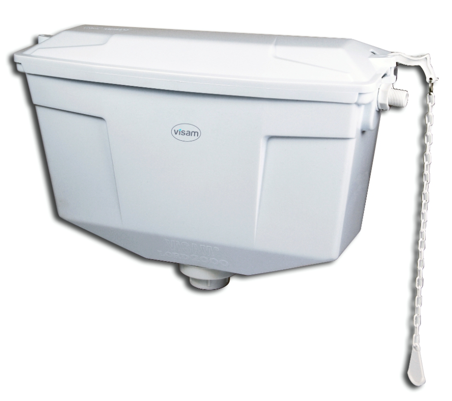 Rezervor WC plastic, de perete 450-002/450-001 LORD 2000 6 L  VISAM