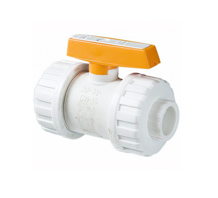Кран шаровый разборный ППР (съемный) D. 20 PN20  HAKAN +GF+