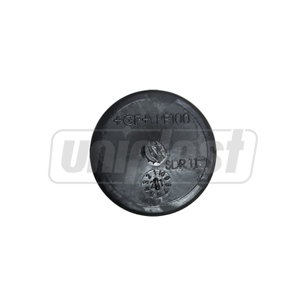 Заглушка D.160 PE100 SDR11 PEHD/PN16  +GF+