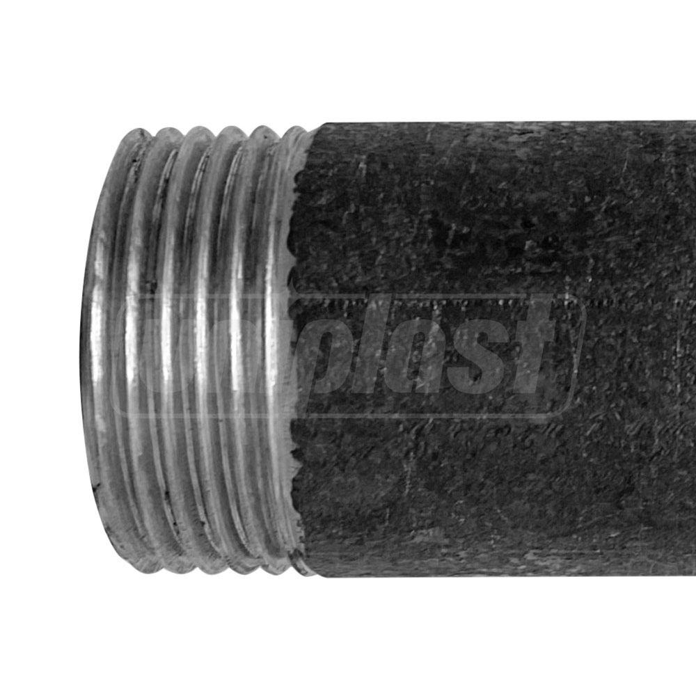 Ниппель стальной D.  3/4" П/П, L=40 мм