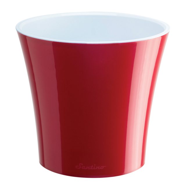 Ghiveci ARTE 1.2 L (rosu-alb)