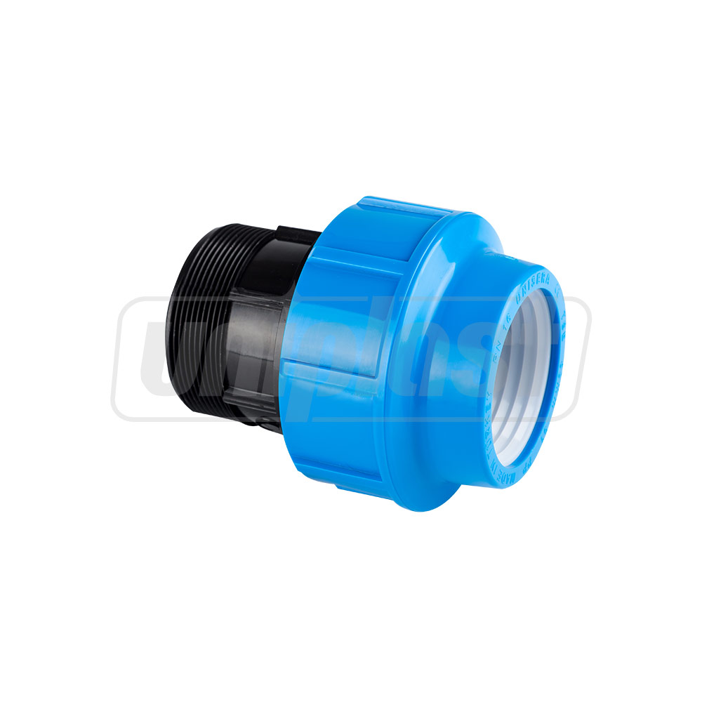 Adaptor compresiune D. 63 x 2" FE / T  UNISERA