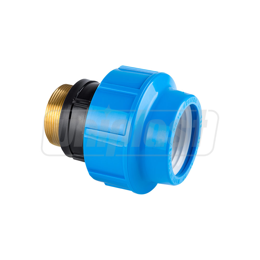 Adaptor compresiune alama D. 40 x 1.1/4" FE / 10 T  UNISERA