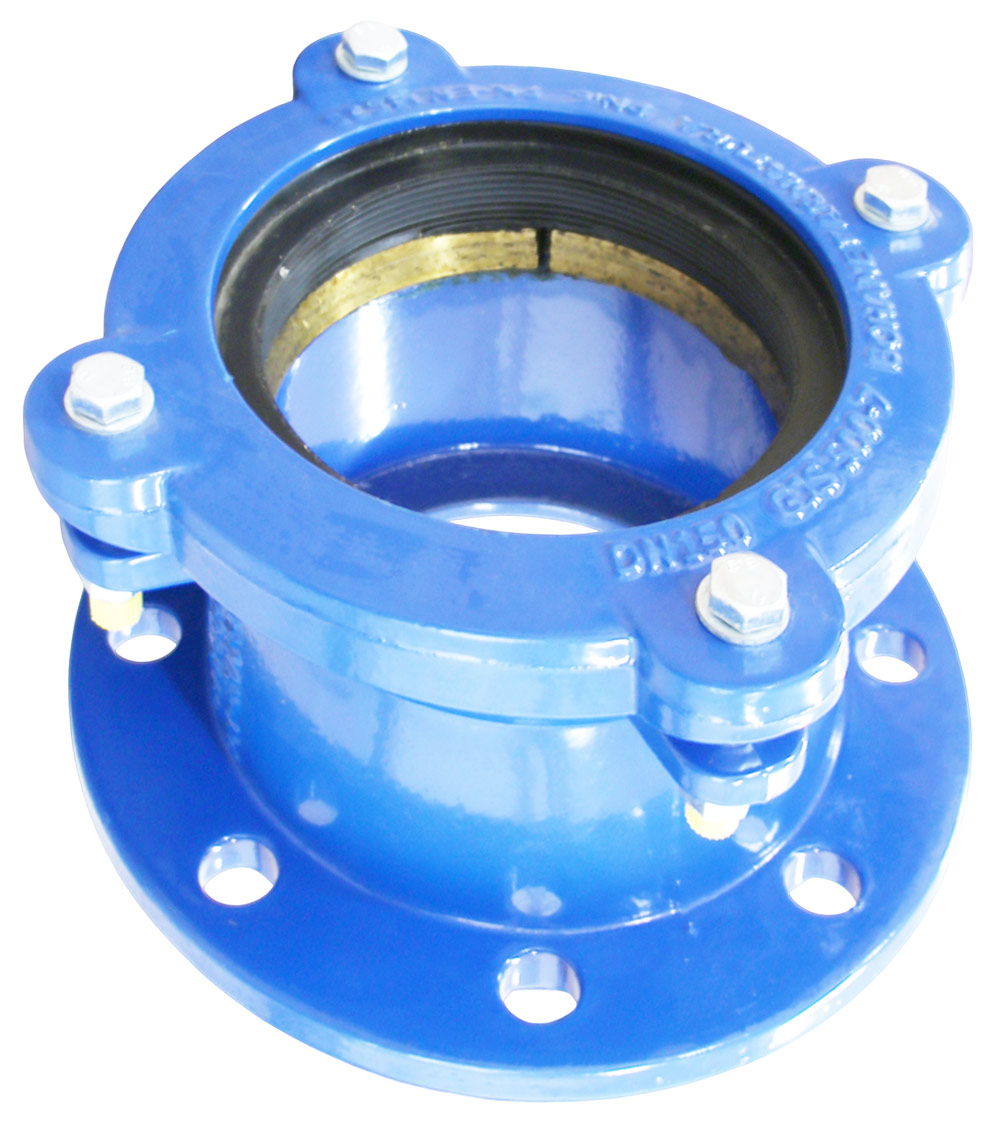 Adaptor flansa fonta pentru tevi PE D.125 (139-152) PN16 FlangeSystem (8 gauri)  BOHAMET