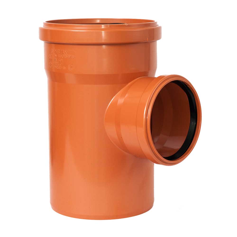 Ramificatie PVC D.250 x 200 / 90° EL