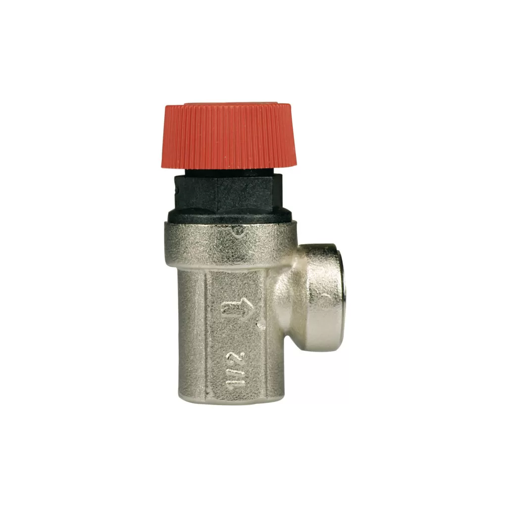 Клапан предохранительный автомат D. 1/2" М/М 1.5 bar латунь никелированная Art. 368  ITAP