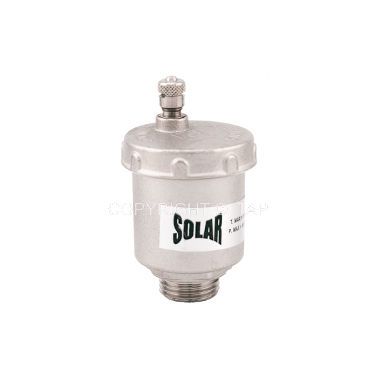 Dezaerator automat D.  3/8" FE PN10 180° C (SOLAR) nichelat 3620038S  ITAP