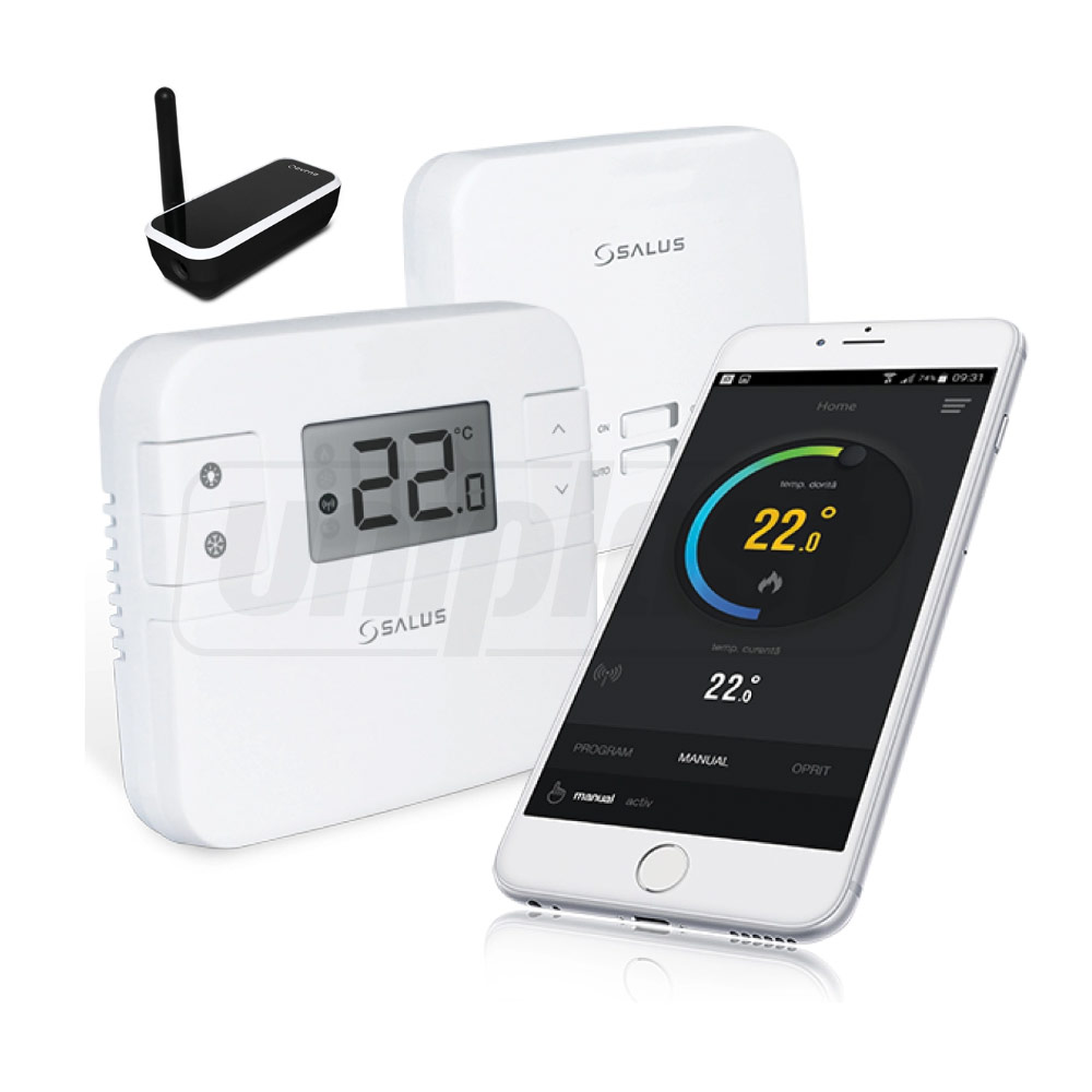 Termostat programabil controlat prin Internet RT310I  SALUS