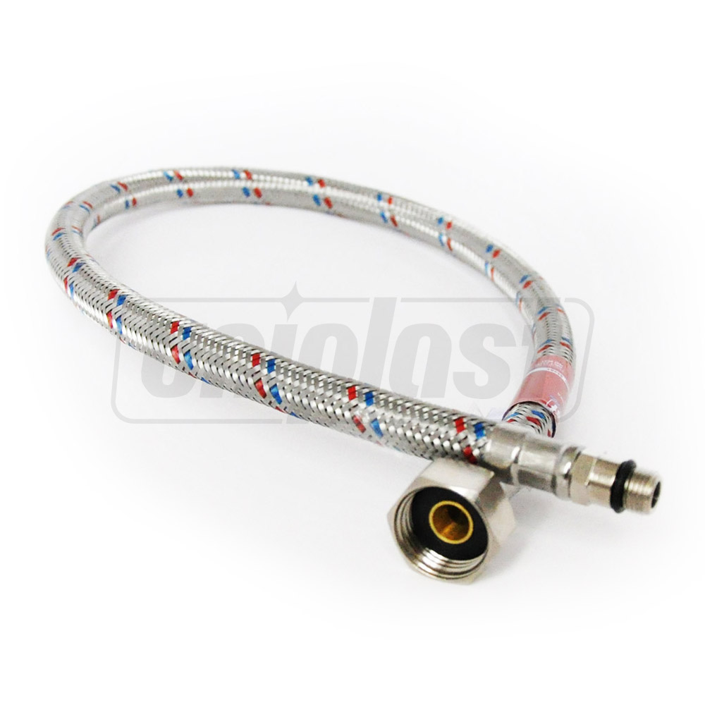 Racord flexibil pentru baterii cu prelungire UNIPLAST L=0.4 m SS 12 mm 1/2 М10 (cu capat scurt) din inox