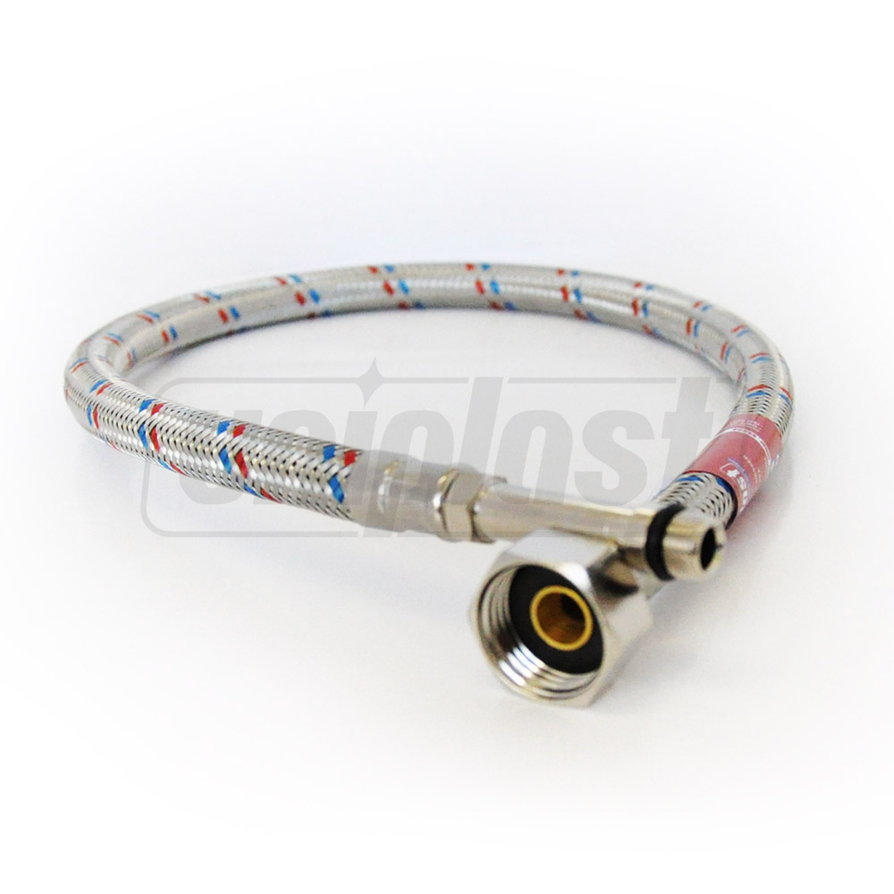 Racord flexibil pentru baterii cu prelungire UNIPLAST L=0.4 m SS 12 mm 1/2 М10 (cu capat lung) din inox