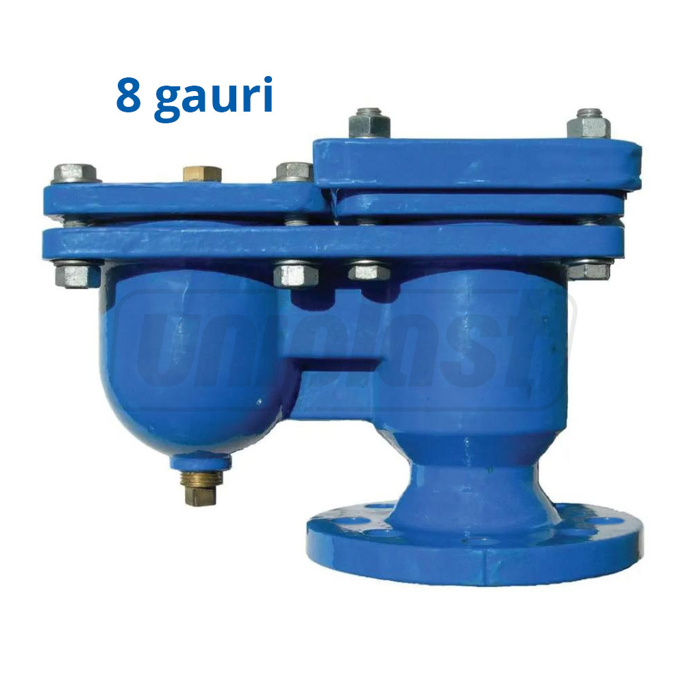 Vane fonta de aerisire-dezaerisire cu 2 camere D.100 (8 gauri)  WATO