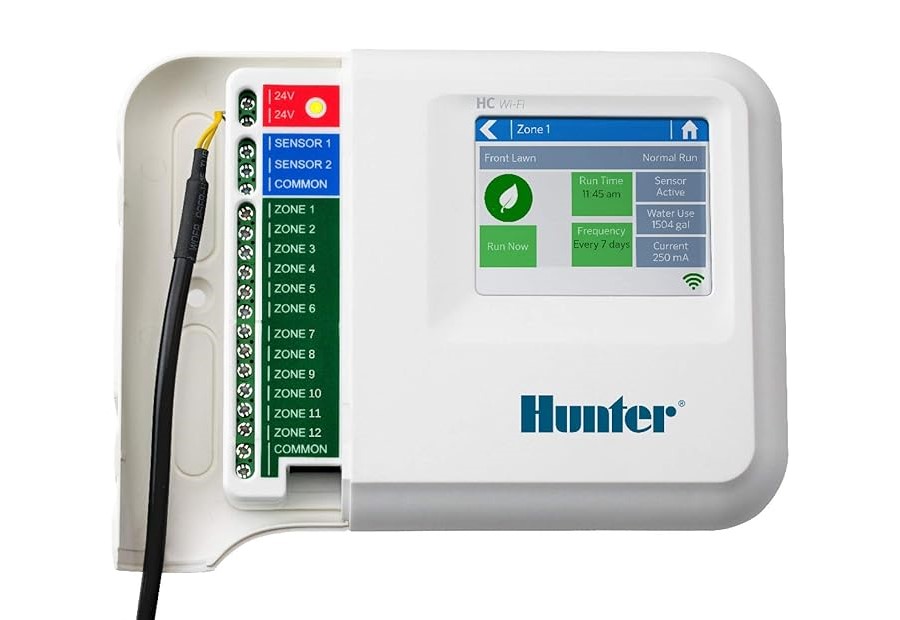 Блок управления поливом Hydrawise, 22 V,12 зон (внутренний) HC-1201-IE  HUNTER