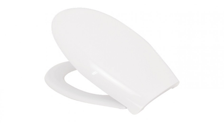 Capac WC Carmina T plastic hard, fixare plastic (97922)  GURALVIT
