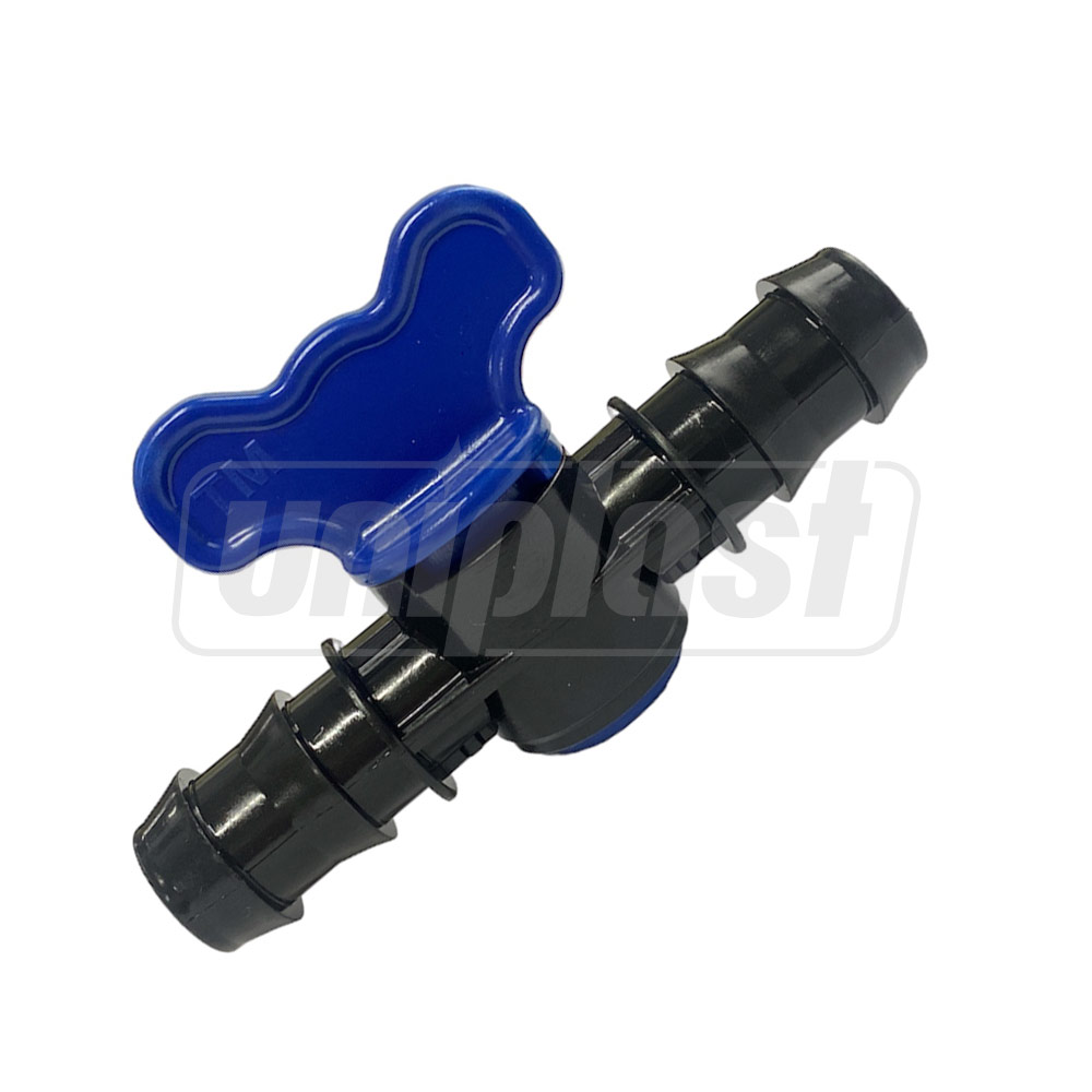 Robinet trecere tub de picurare + tub de picurare D. 20 fluture  MTS