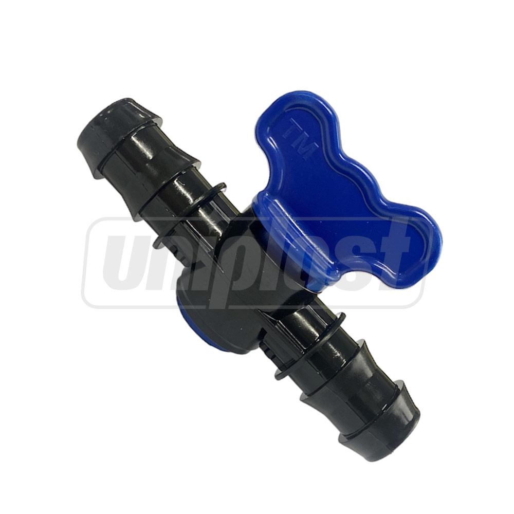 Robinet trecere tub de picurare + tub de picurare D. 20 fluture  MTS