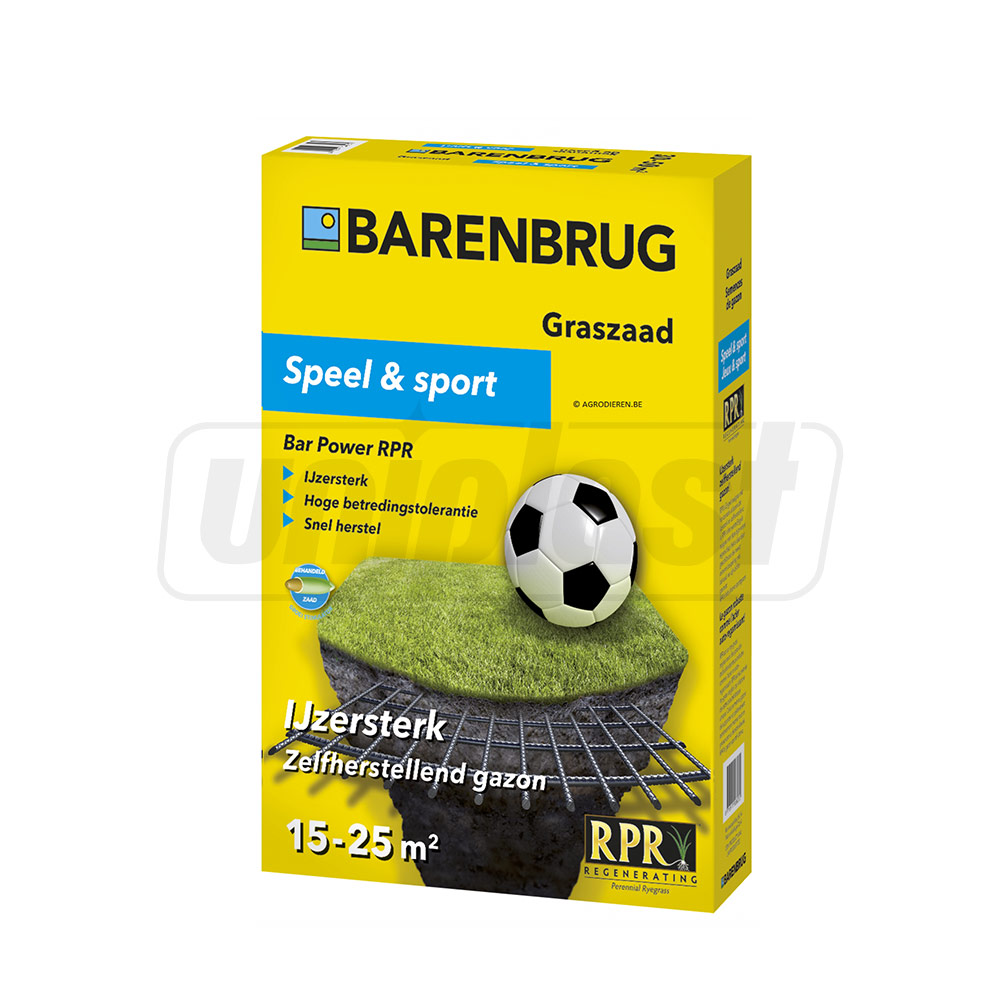 Seminte de gazon Play & Sport 1 kg Bar Power RPR  BARENBRUG
