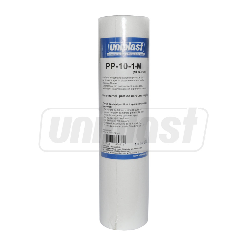 Cartus pentru filtru 10" polipropilena perforata 1 mcm PP-10-1M