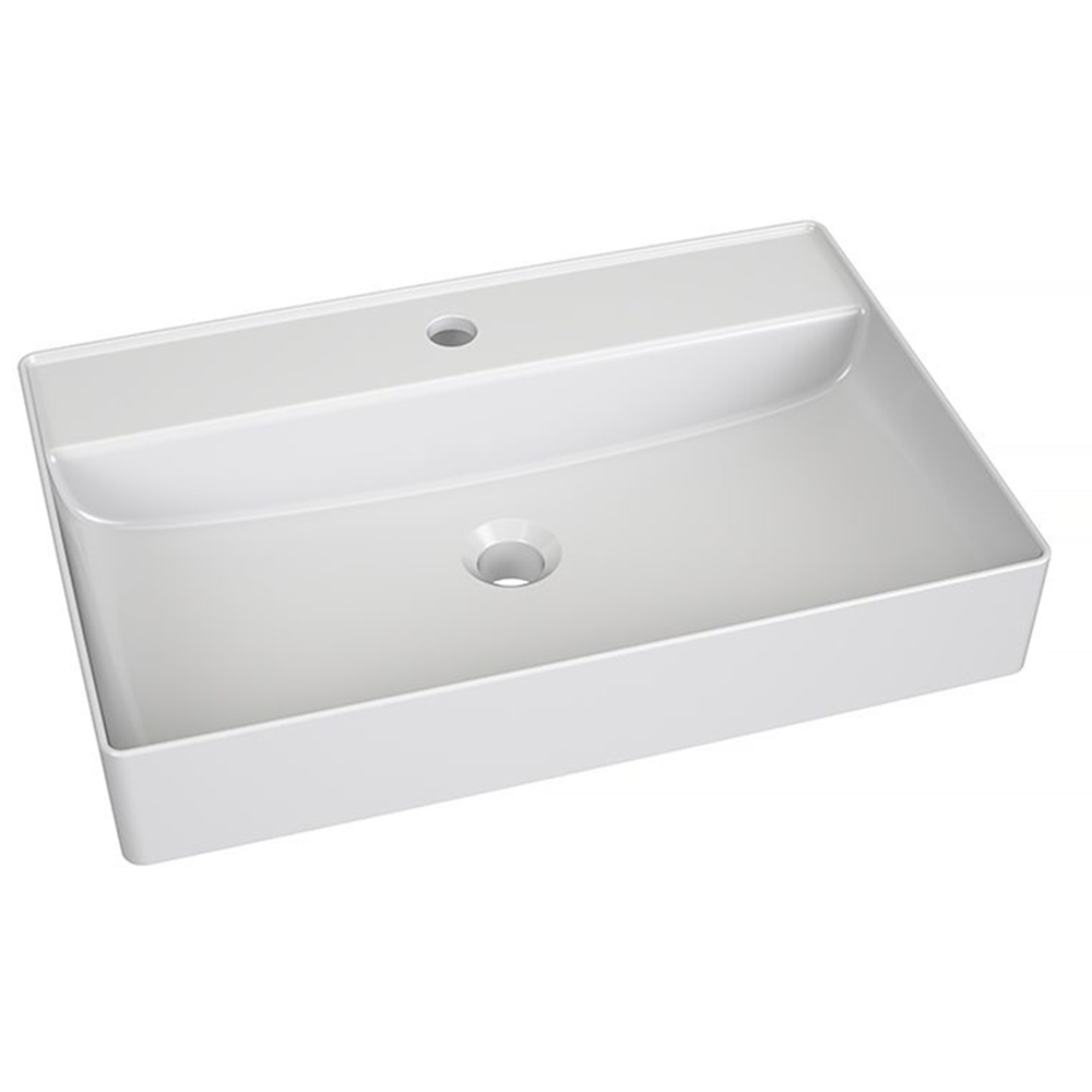 Lavoar ceramica pentru mobilier dreptunghiular 60 ELAN (600 x 400 x 140 mm)  CERANO