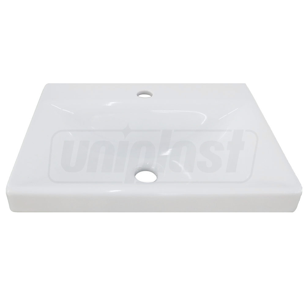 Lavoar ceramica pentru mobilier dreptunghiular 49 VEA (490 x 370 x 50 mm)  CERANO