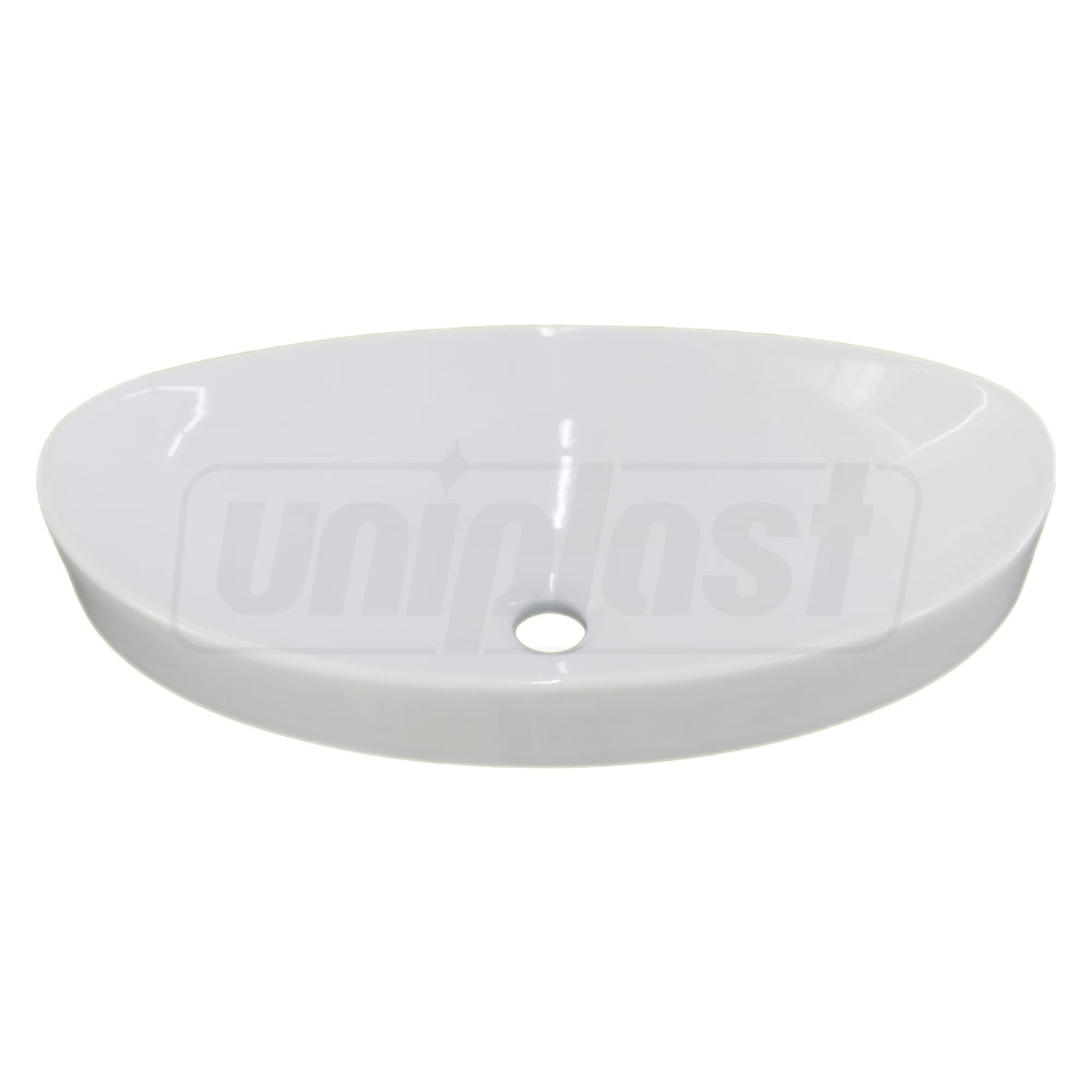 Lavoar ceramica oval 58 OPTIMA (580 x 350 x 160 mm)  CERANO