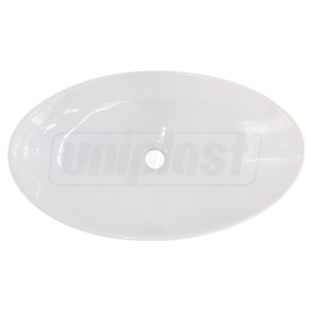 Lavoar ceramica oval 58 OPTIMA (580 x 350 x 160 mm)  CERANO