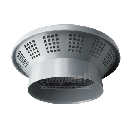 Caciula de aerisire PP D.200 interna S (gri) PL