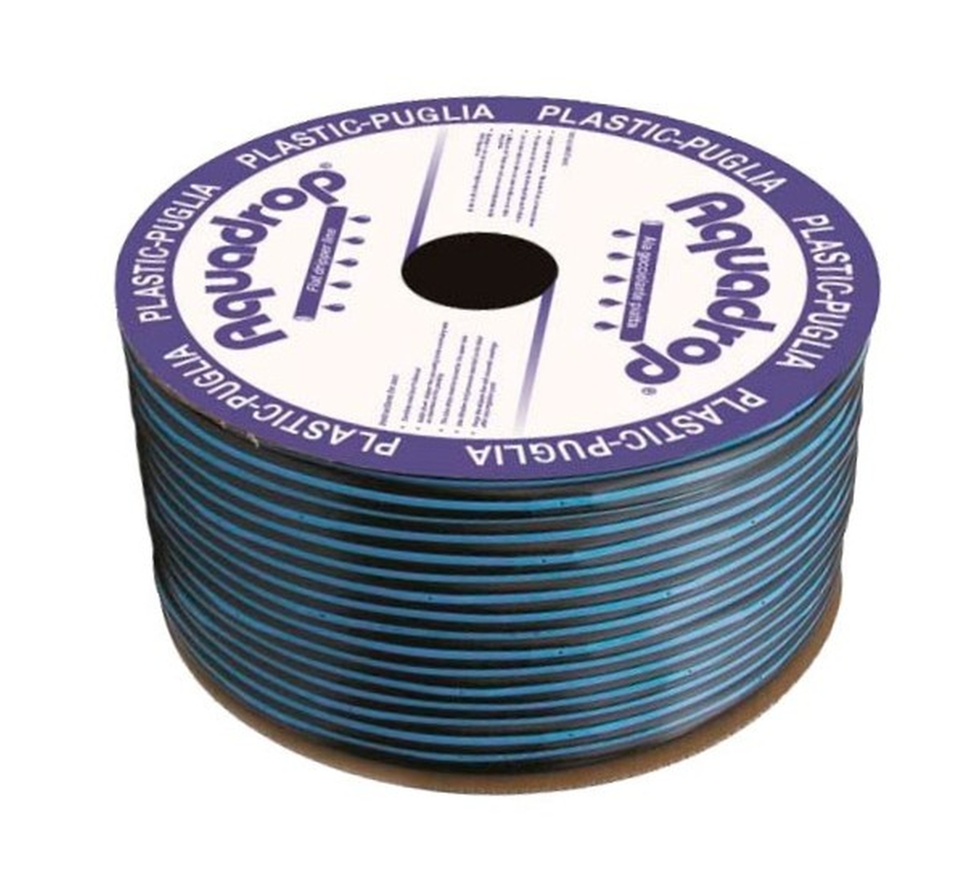 Лента D. 16 мм, 6 mil, 20 см, 0.8 bar, 1.3 LPH Aquadrop/Dropline  PLASTIC-PUGLIA L=3000 м
