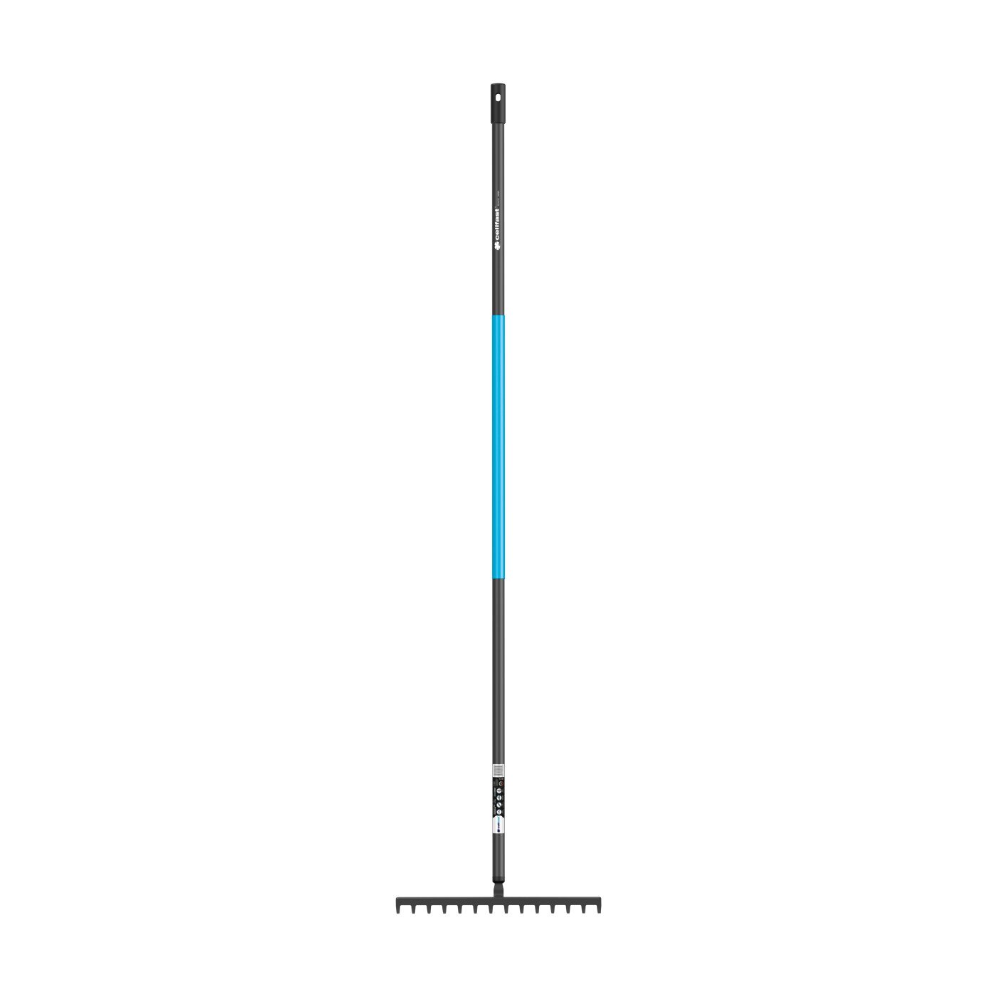 Grebla 370 mm 14 dinti L=1550 mm 0.9 kg cu coada aluminiu IDEAL PRO  CELLFAST