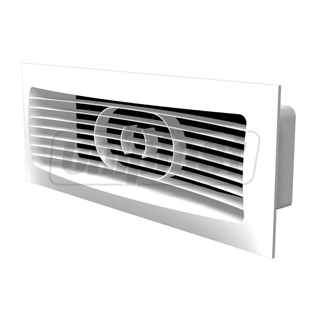 Grila plastic canal ventilatie plat  55 x 110 mm 511РСФ  ERA