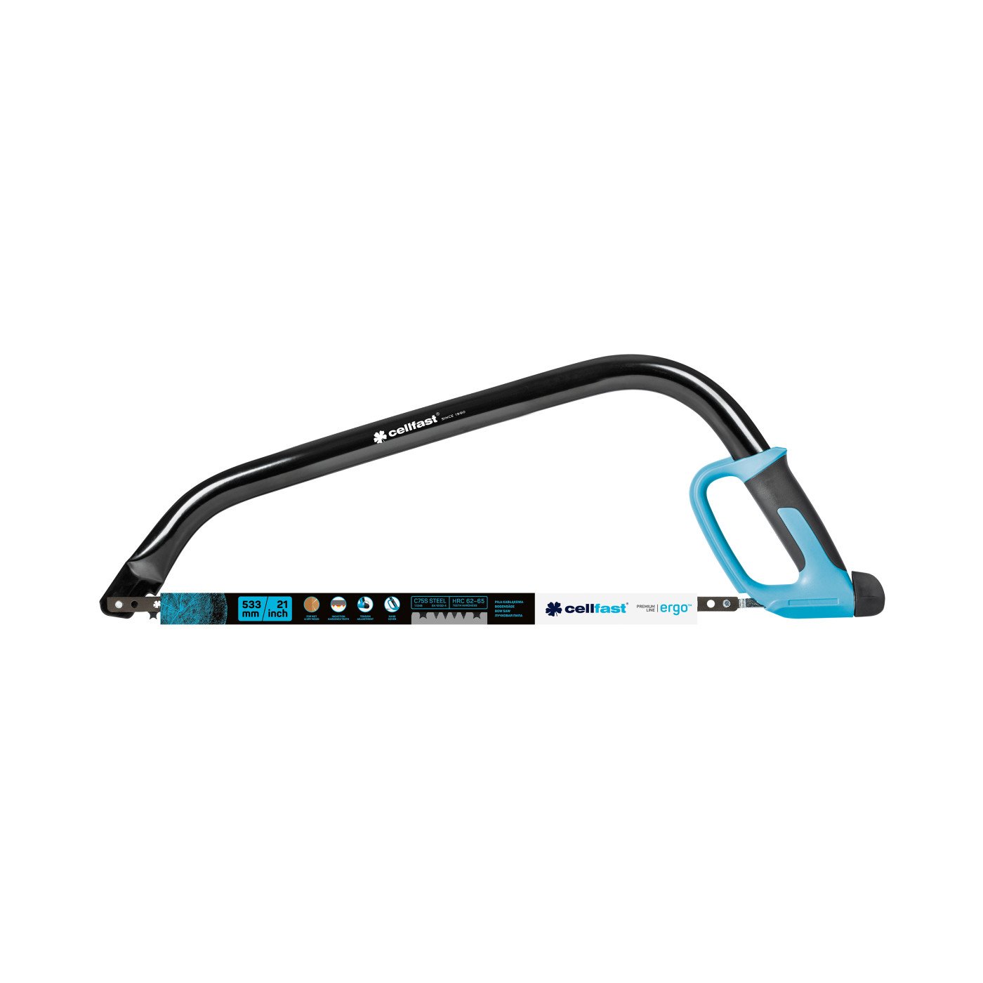 Fierastrau de mana pentru gradina cu manere anti-alunecare 21" (533 mm) ERGO™  CELLFAST
