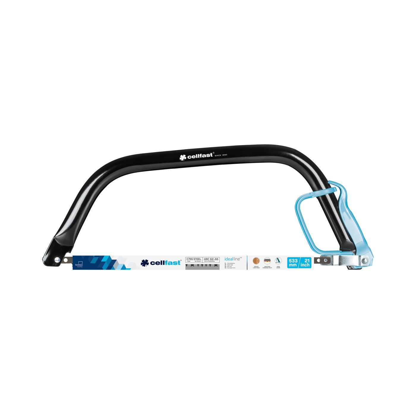 Fierastrau de mana pentru gradina cu manere anti-alunecare 21" (533 mm) IDEAL™  CELLFAST