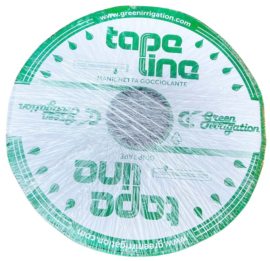 Лента D. 16 мм, 6 mil, 20 см, 0.8 bar, 1.5 LPH Aquatape/Tapeline  PLASTIC-PUGLIA