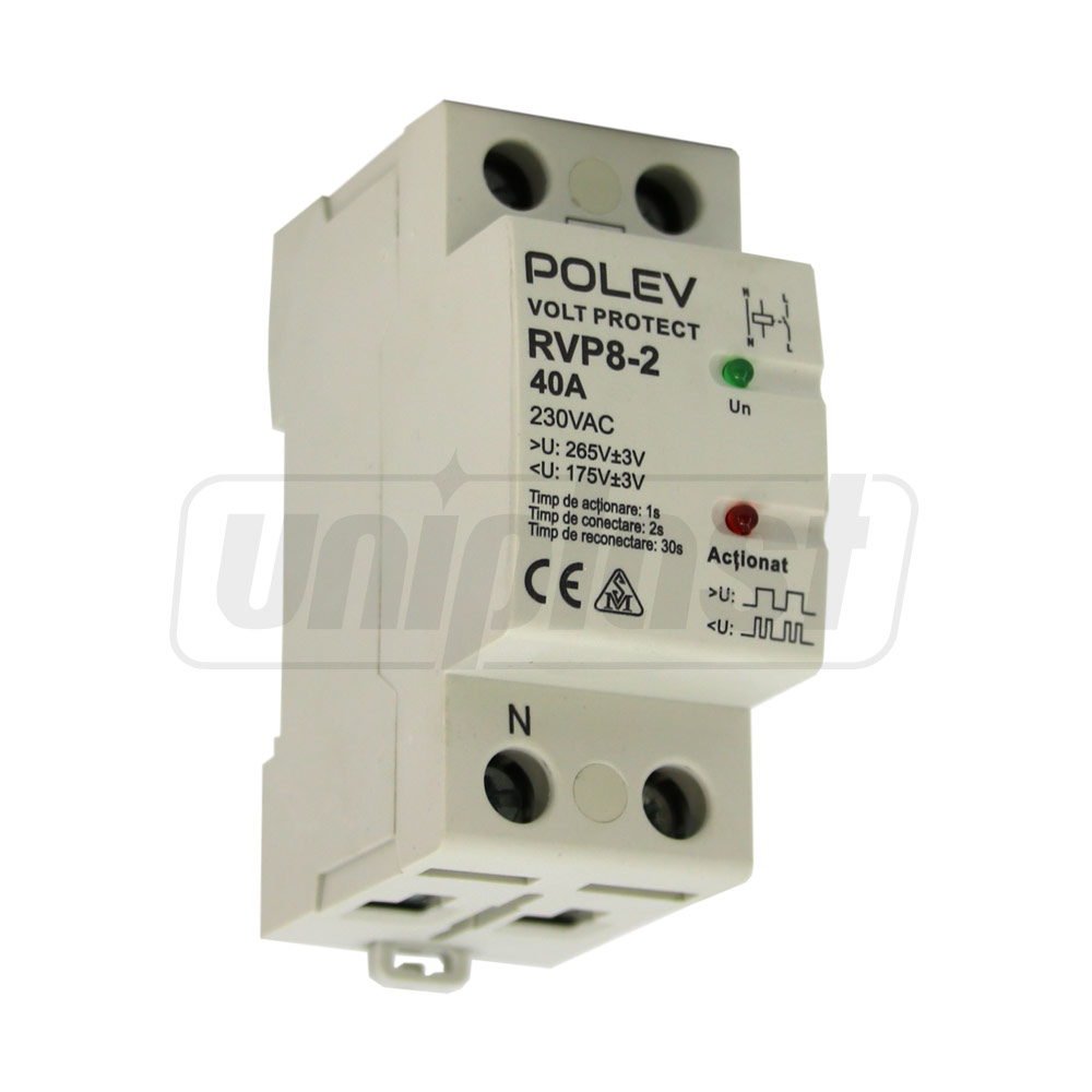 Releu Volt Protect RVP8-2 40A, 220V