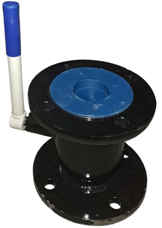 Robinet bila cu flanse D. 65 otel PN16