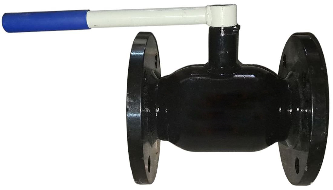 Кран шаровой фланцевый D. 80 сталь PN16