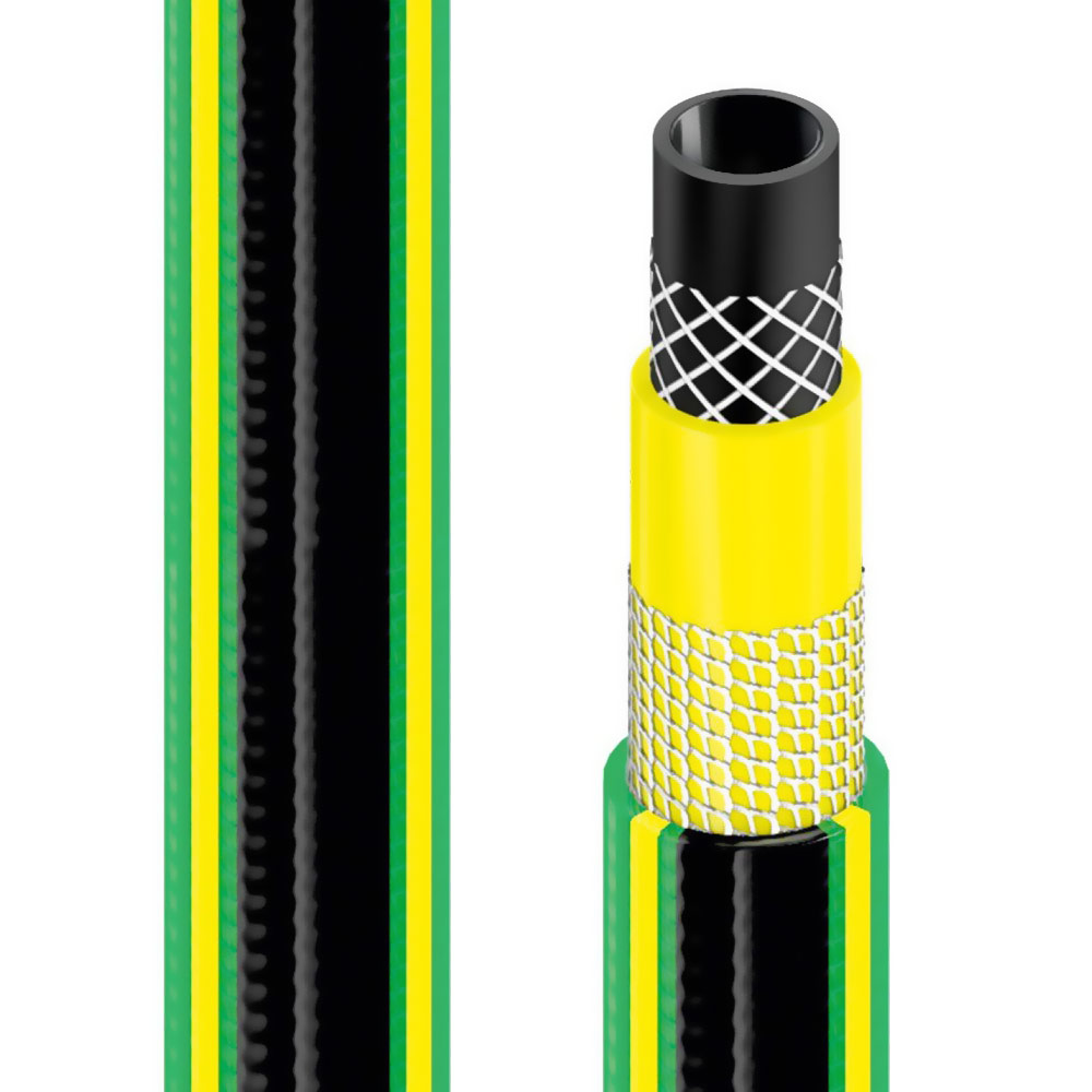 Шланг GREEN ATS2™ D. 1/2" (15-18 мм) 30 bar поливочный 15-100  CELLFAST L=25 м