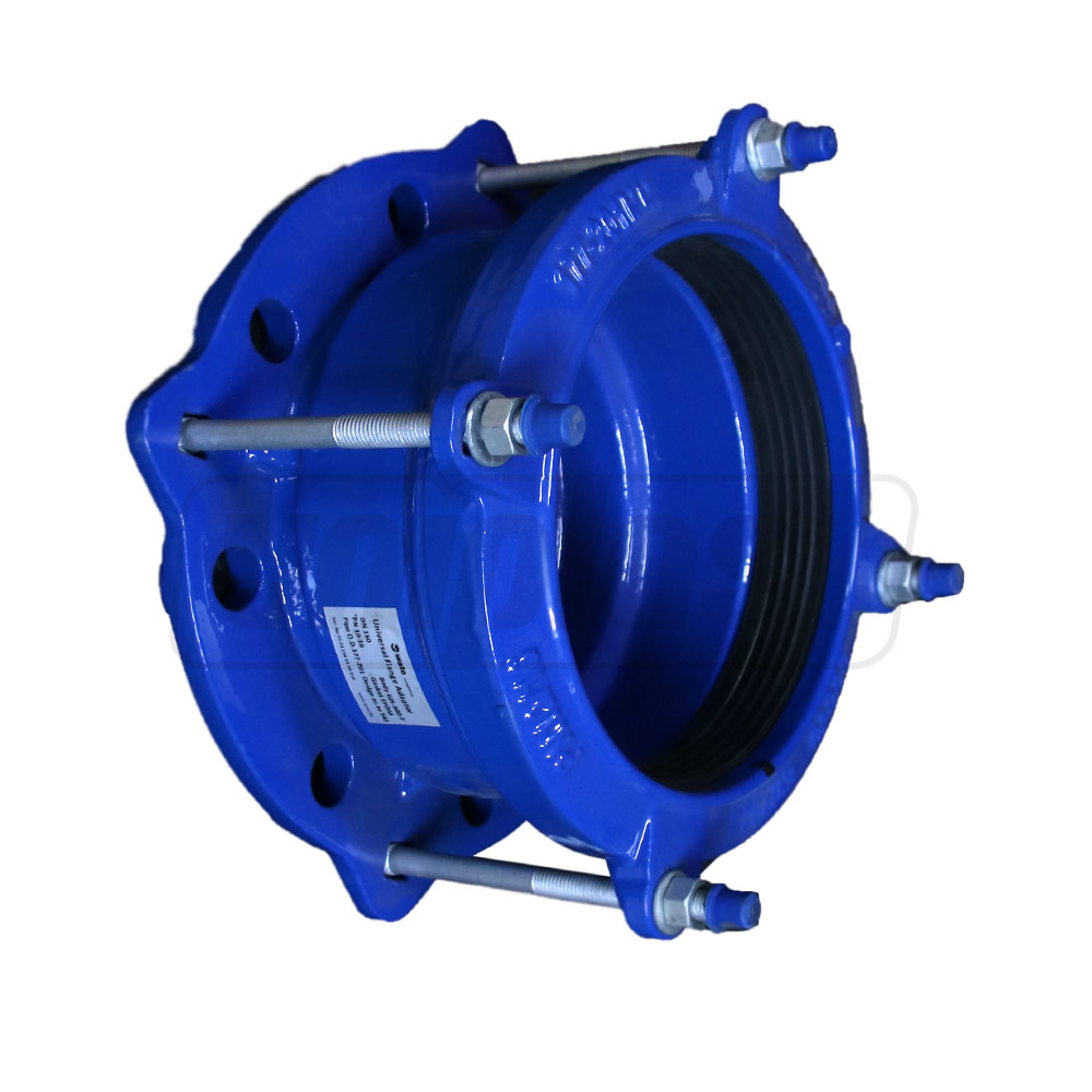 Adaptor flansa fonta larga toleranta pentru tevi otel/fonta/PE D.250 (266-297) PN10/16  WATO