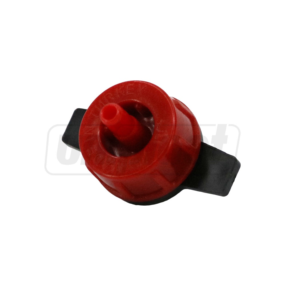 Emitator inserare D. 1/4" 4 LPH, 0.8-3.2 bar (rosu) MTS