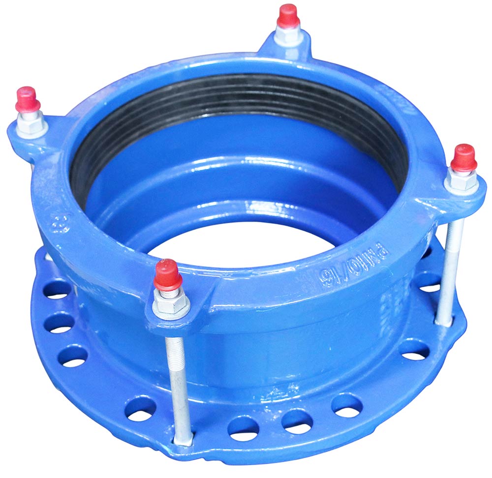 Adaptor flansa fonta larga toleranta pentru tevi otel/fonta D.500 (526-544) PN10 (20 gauri)  WATO