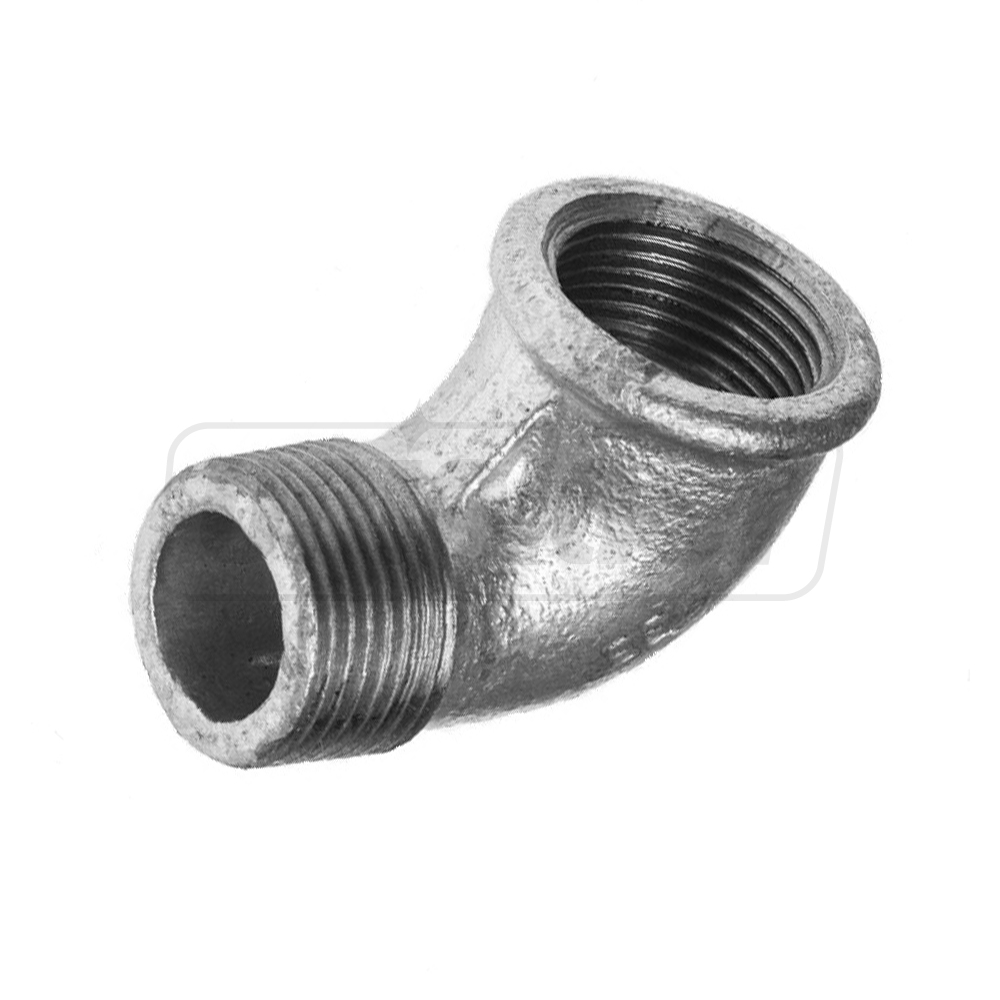 Cot  D. 1.1/4" x 45° FI/FE galvanizat